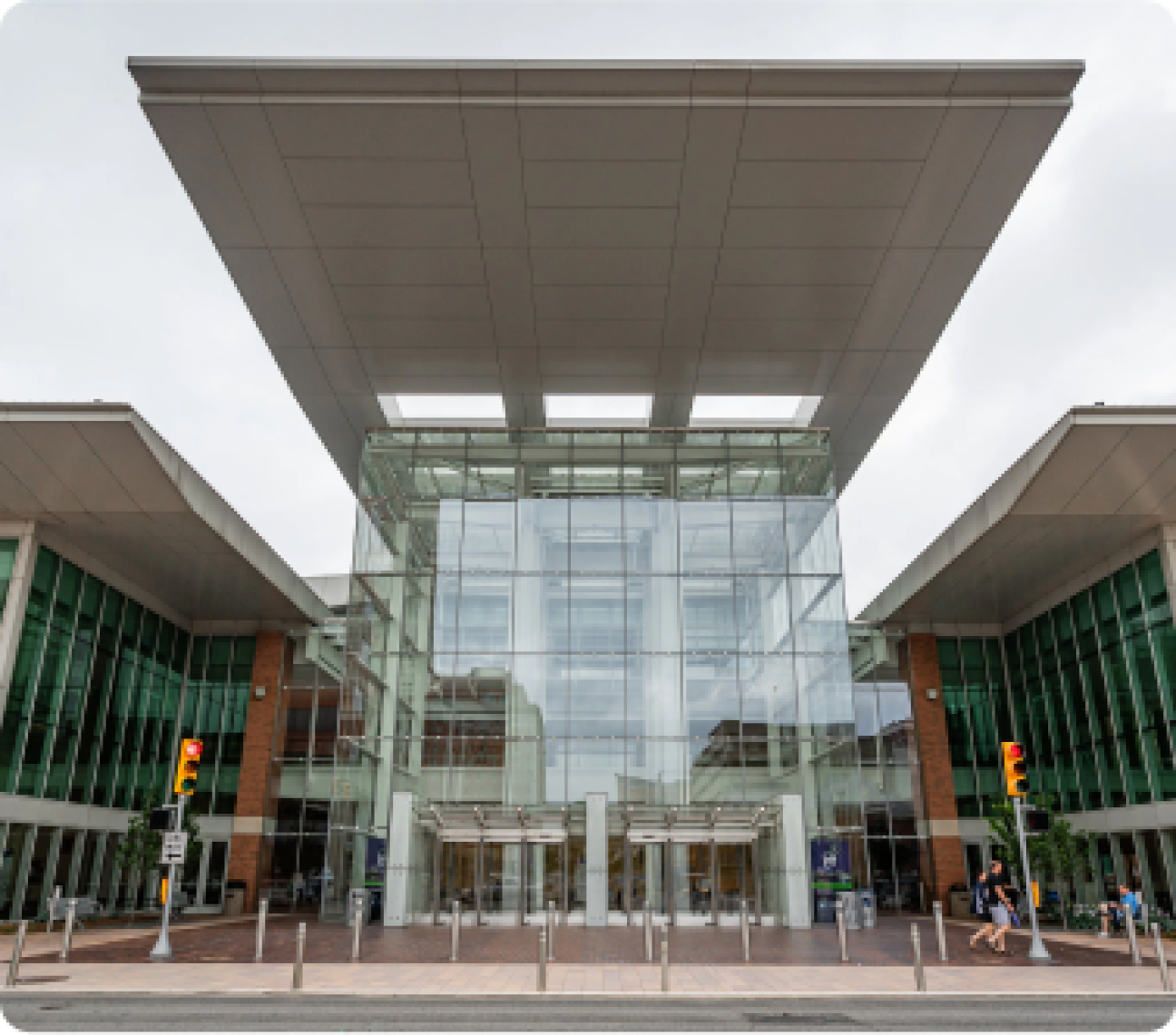 convention center entrance